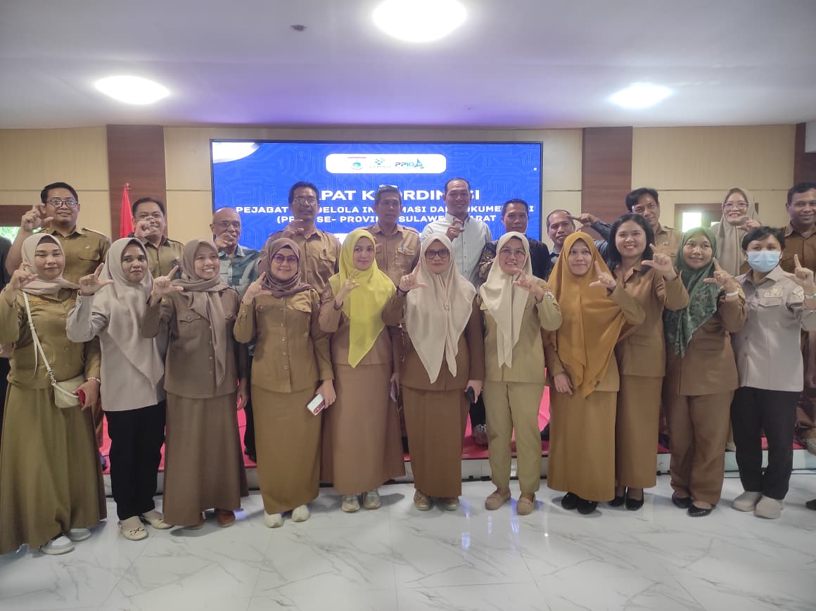 Komisi Informasi Sulbar  Dorong Optimalisasi PPID Se Sulbar  