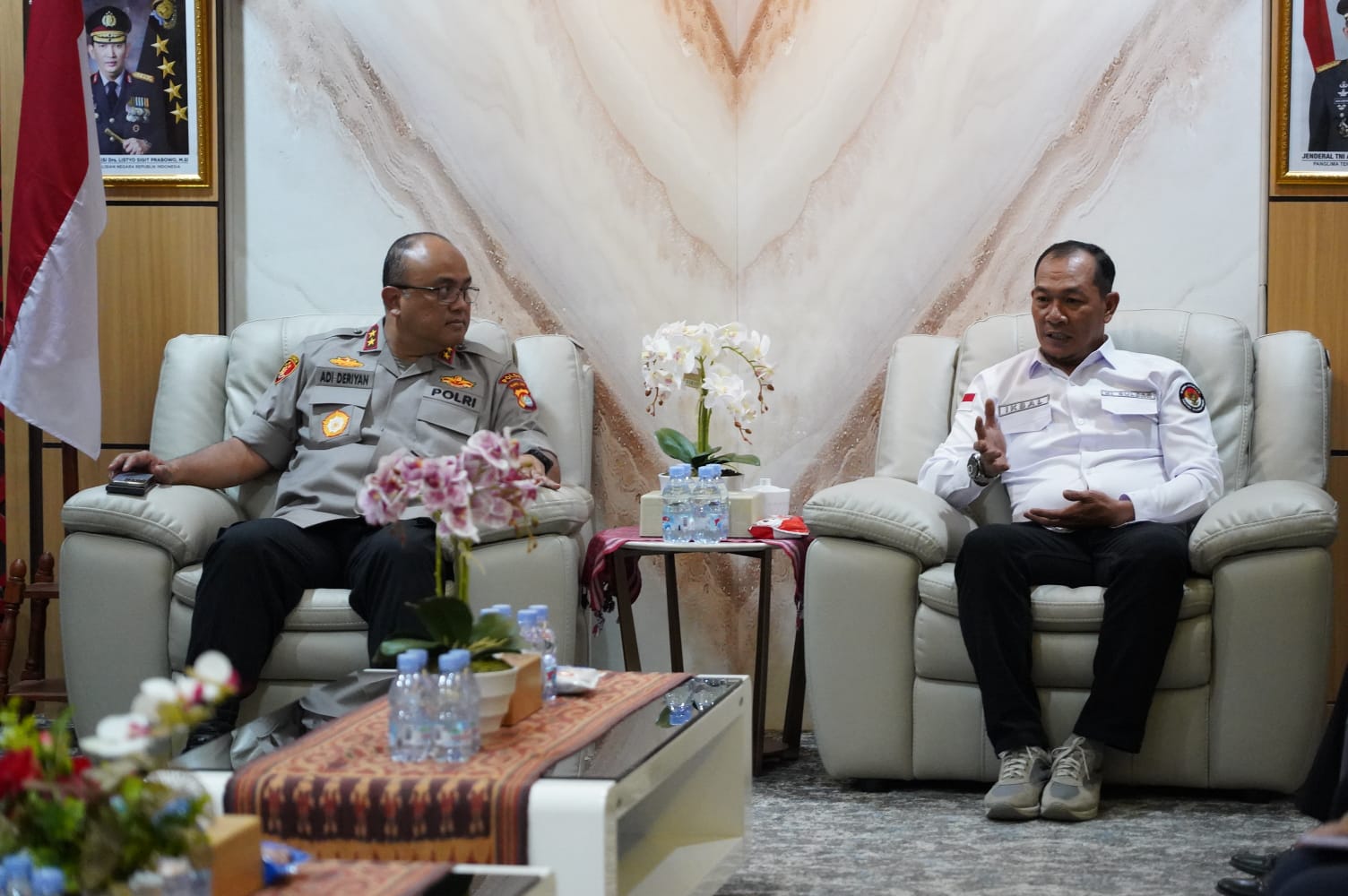 Polda dan KI Sulbar Sepakat Perkuat Keterbukaan Publik